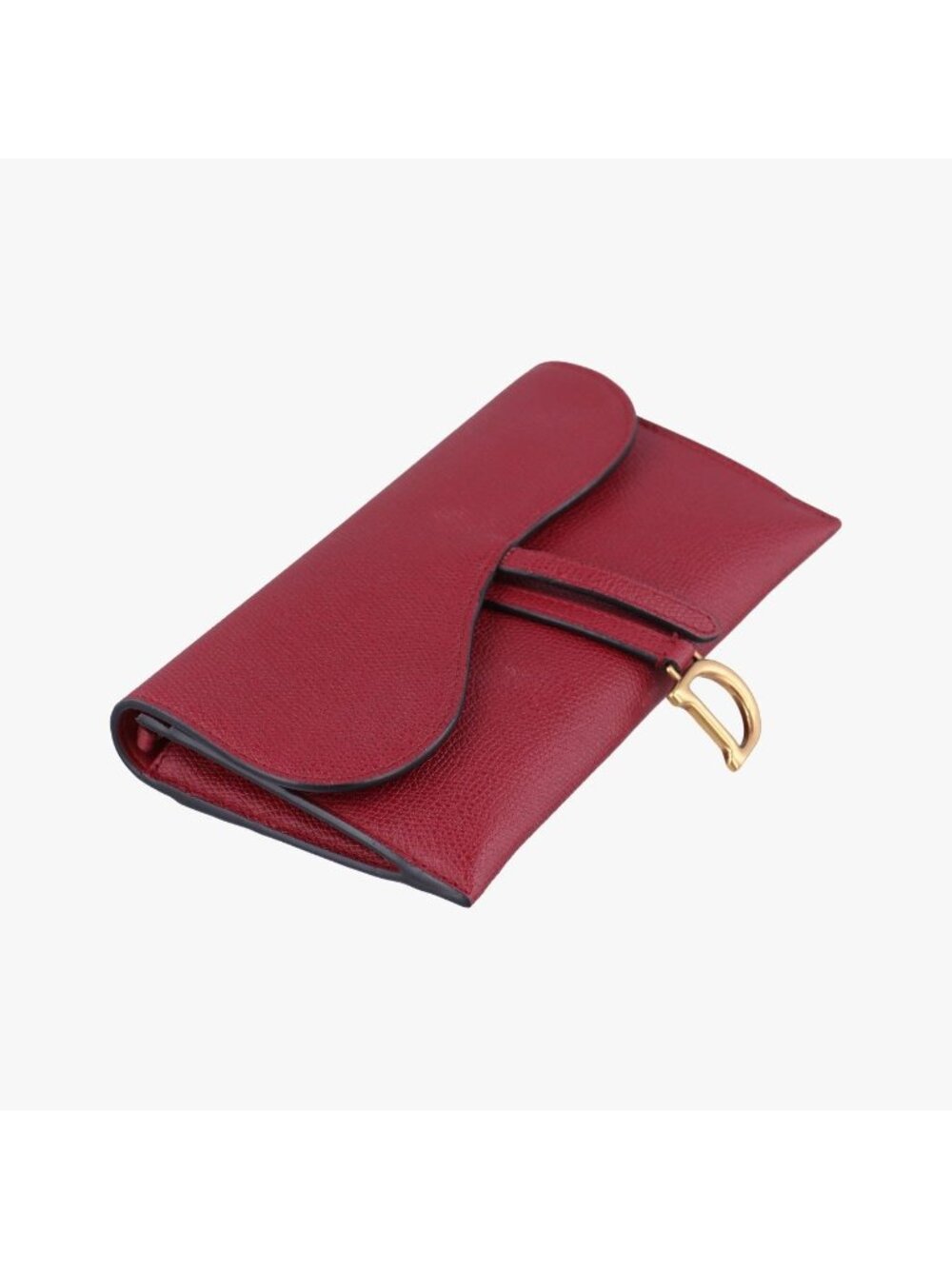 Dior Saddle Red Leather Messenger Bag - Picture 5 of 15